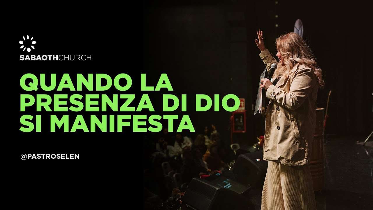 QUANDO LA PRESENZA DI DIO SI MANIFESTA - Past Roselen 16/02/2025 | SABAOTH CHURCH MILANO
