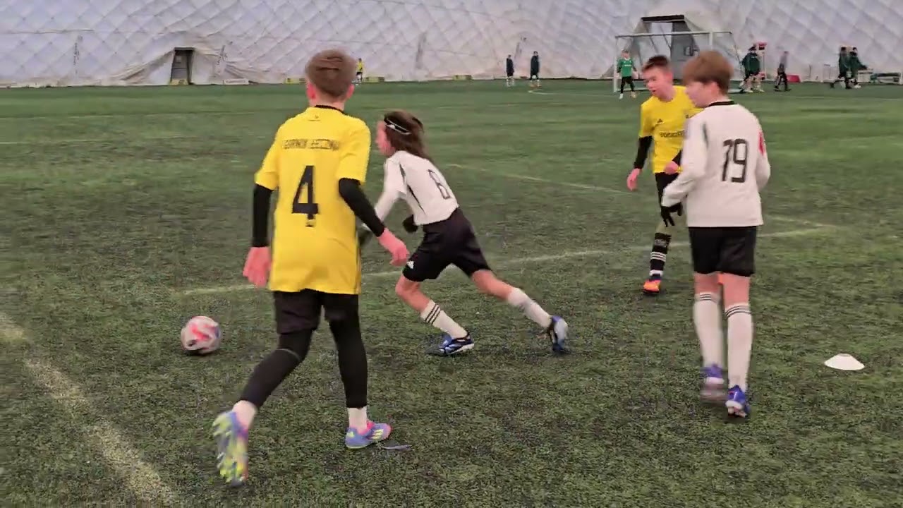 2026-01-31 Sparing Legia vs Górnik Łęczna U12 - I połowa