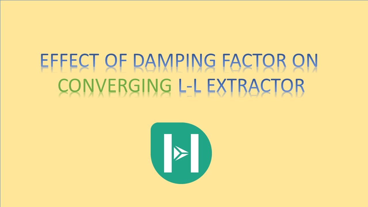 EFFECT OF DAMPING FACTOR FOR RUNING COLUMNS
