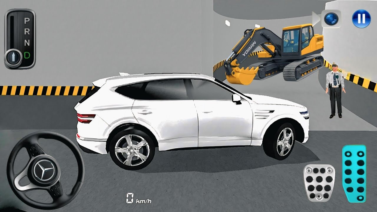 New Bentley Car Stuck in Parking Garage - 3D Driving Class 2025 - 3D Driving Class - Car Game