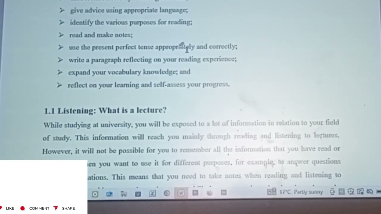 Communicative English language skills 1 part 1