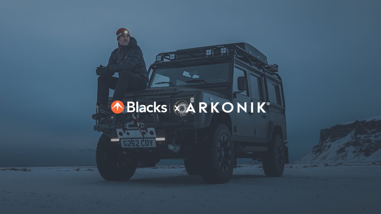 Blacks X Arkonik: An arctic adventure | Filmed in Iceland with our V8 Land Rover Defender