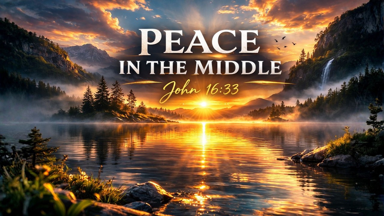 Peace in the Middle | John 16:33 | Peaceful Worship for Hard Times