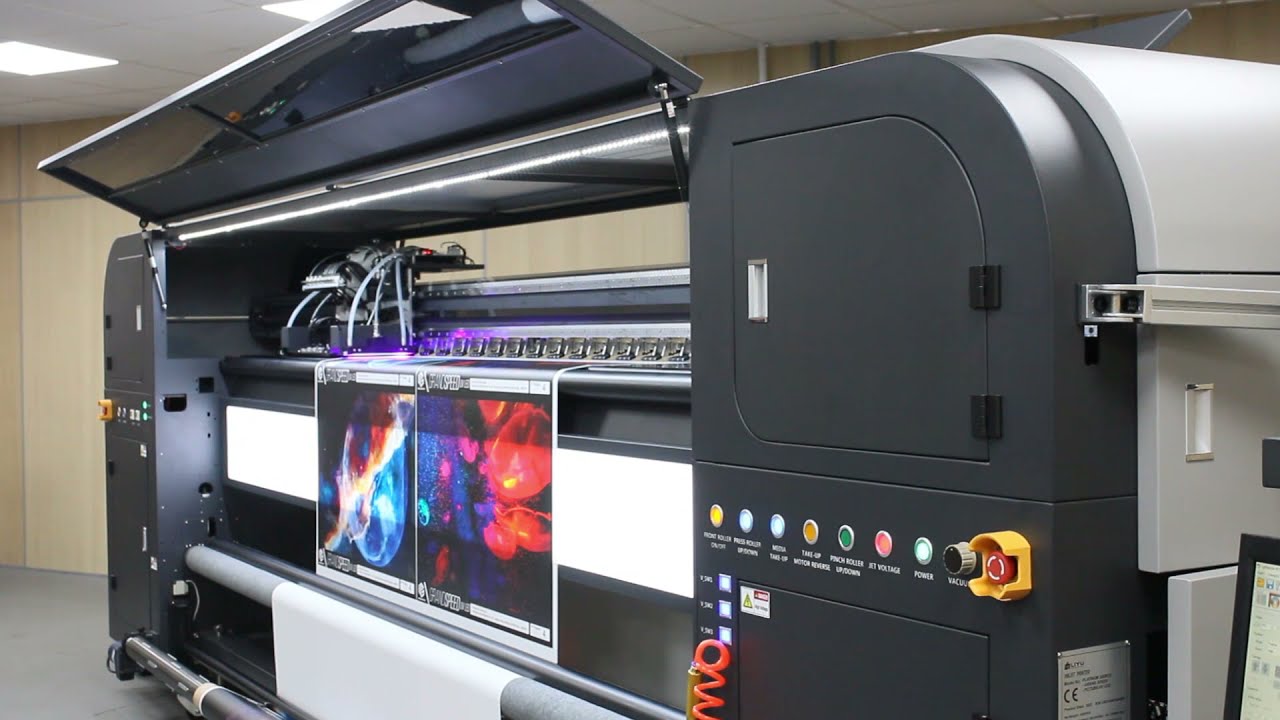 Impressora UV Rolo a Rolo GRANDSPEED Série Platinum Liyu - Megagraphic