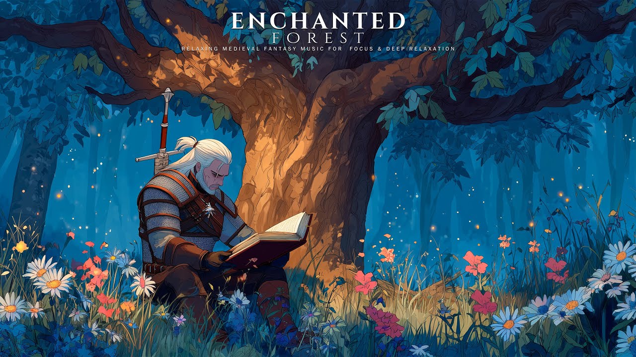 Enchanted Forest | Relaxing Medieval Fantasy Music for  Focus & Deep Relaxation