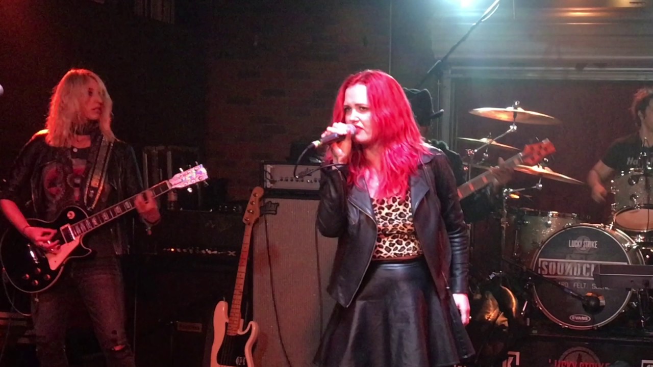 Enter Sandman cover-Leah Martin-Brown,Bronson,Denaro-Soundcheck Live 47 22Feb2017@Lucky Strike 90028