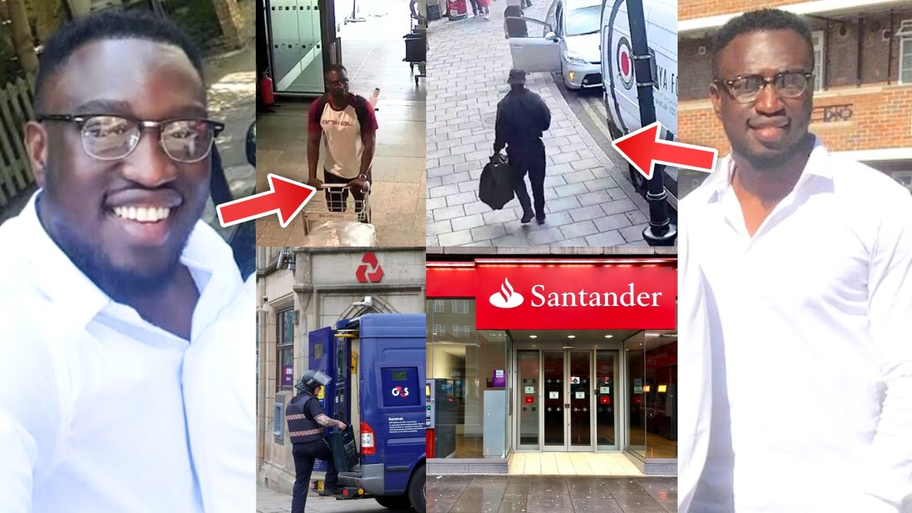 KWABENA KISSI! How Ex-Security Guy In UK Stole 117k Pounds From Bank - FULL STORY