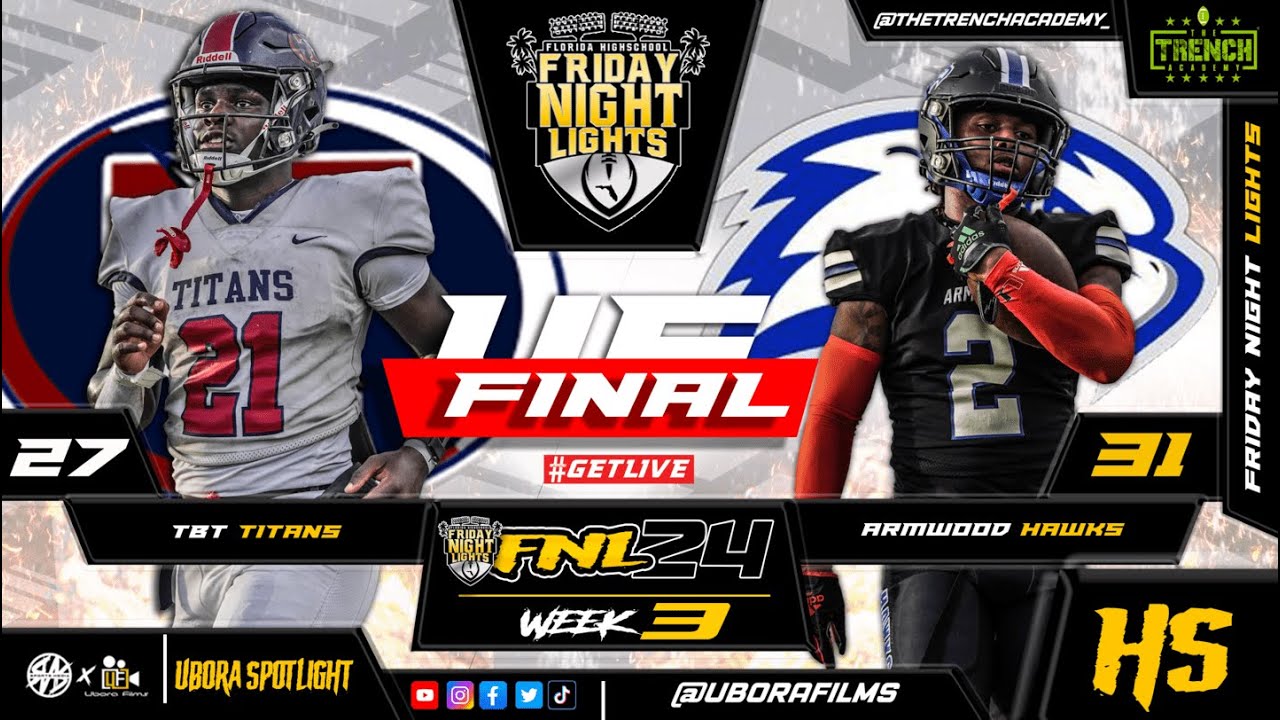 Armwood vs Tampa Bay Tech 2024 Week 3