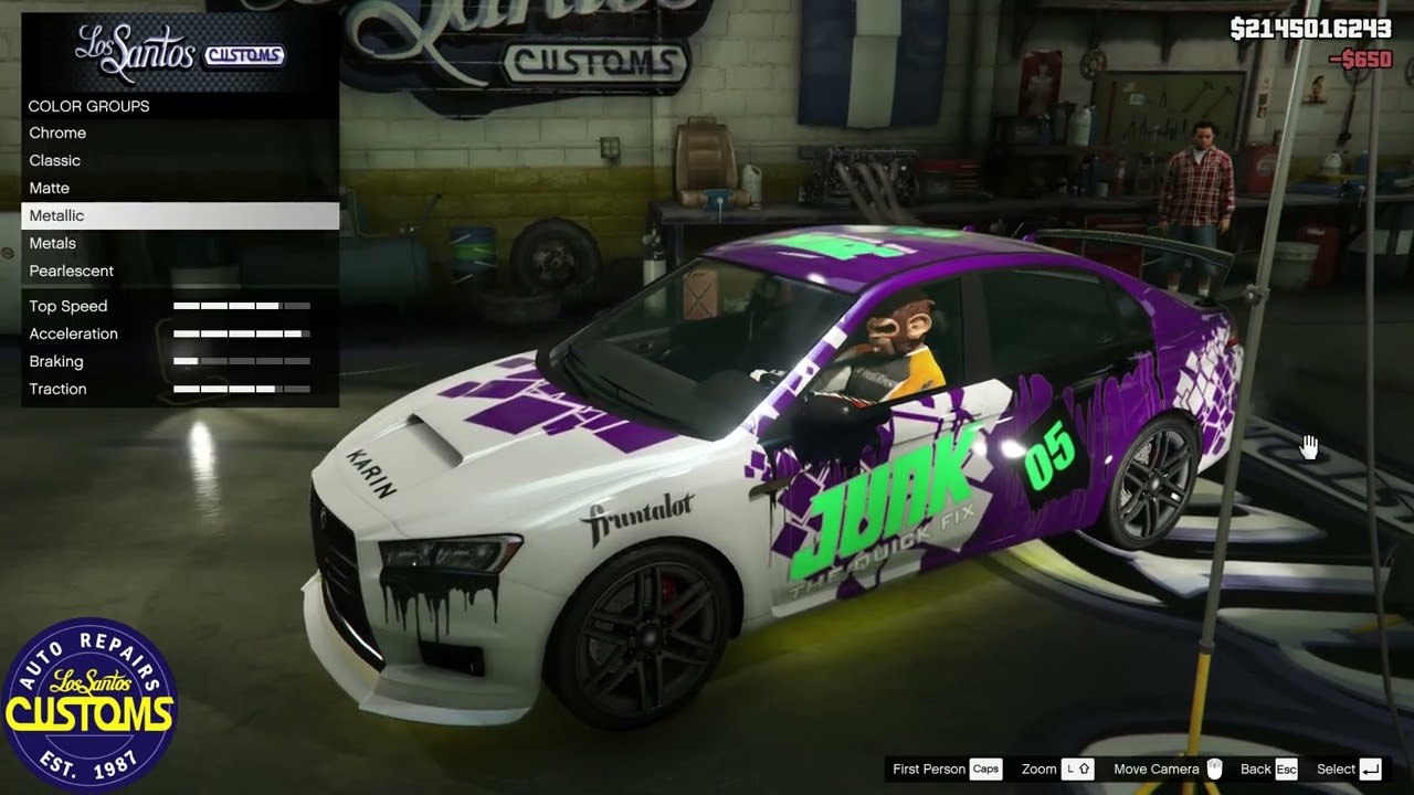 GTA 5 Los Santos Customs - [Sports] Karin Kuruma  (18 options)