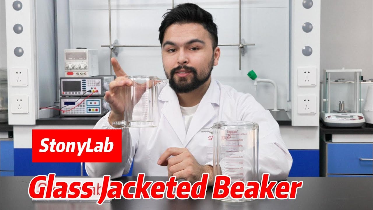 StonyLab Graduated Jacketed Beakers &ndash; Precision Temperature Control! 🧪❄️