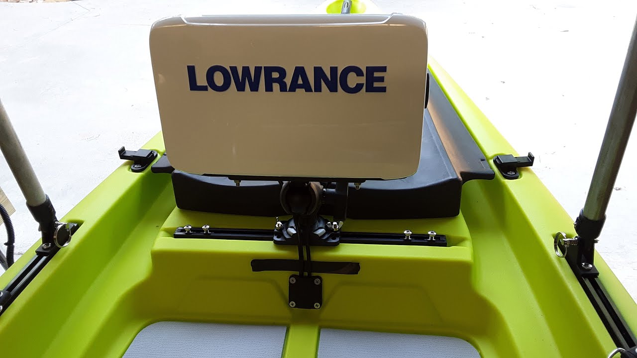 Hoodoo Hero 130 Fishfinder and Transducer Installation