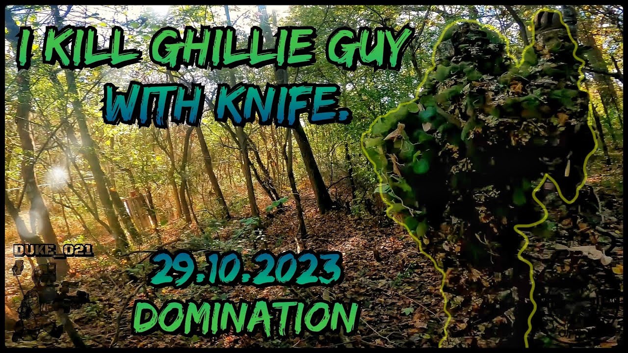 29.10.2023 - I KILL GHILLIE GUY WITH KNIFE - AIRSOFT CLUB WEEKEND WARRIORS BAČ - OPEN DAY