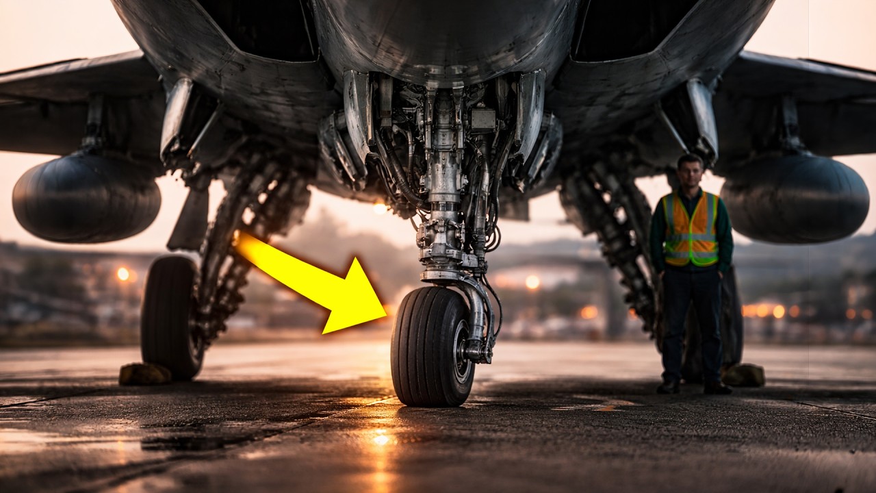 Why don’t they use air to inflate a fighter jet tire?