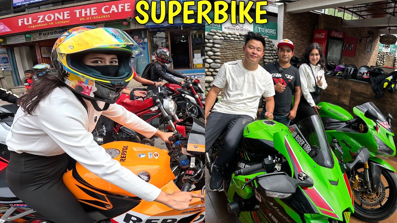 RIDING KAWASAKI ZX10R FOR 1ST TIME IN NEPAl / SUPERBIKE MEETUP / ULTIMA WATCH