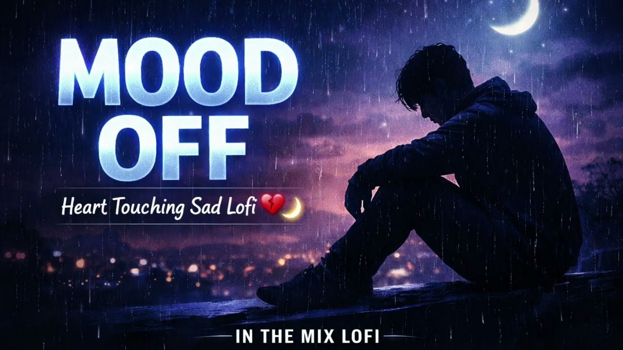 Mood Off Raat – Heart Touching Sad Lofi Lyrics 💔 #lofi #sad #trending #viral 
