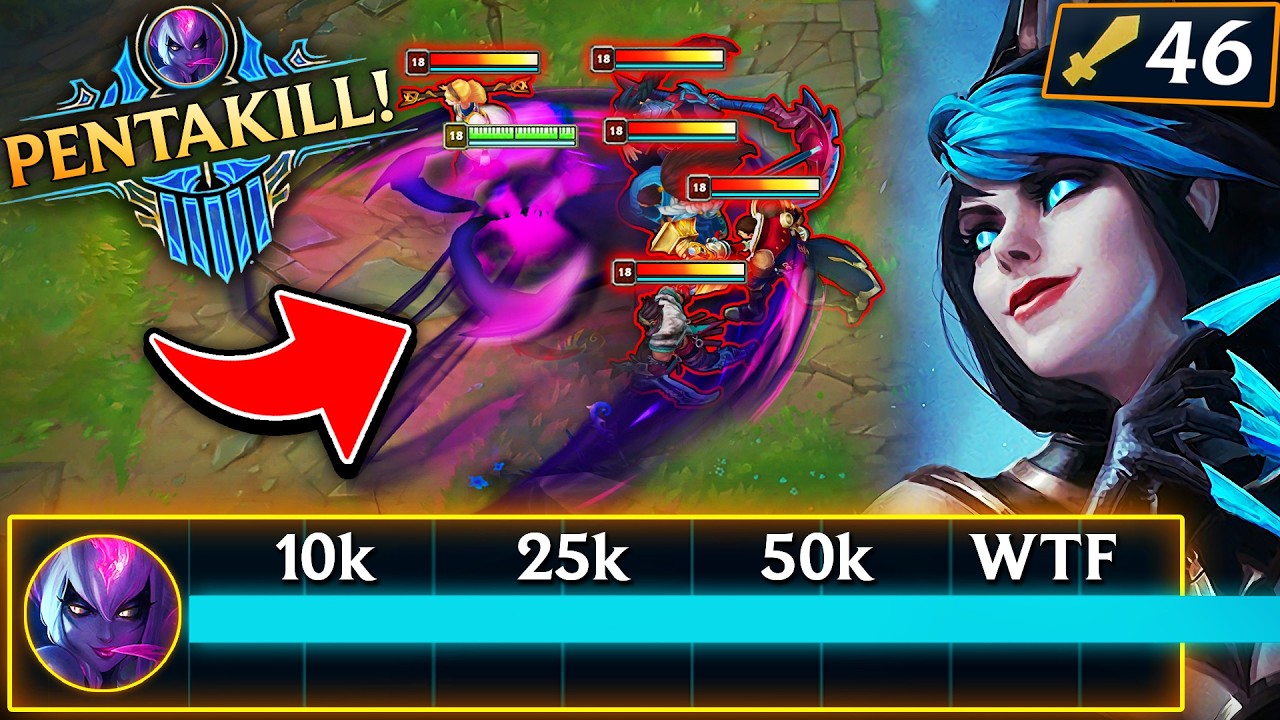 The absolute BEST Evelynn game you will ever witness... (PENTAKILL)