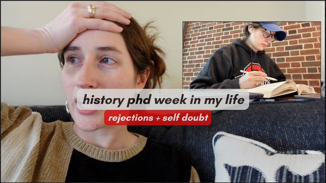 Grant rejections, self-doubt, and low motivation | PhD WEEK IN THE LIFE
