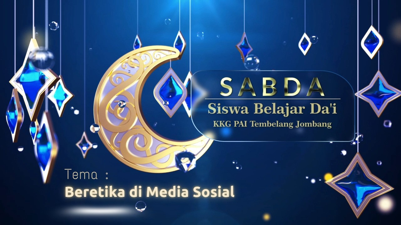 Beretika di Media Sosial Sesuai Ajaran Islam | SABDA Ramadhan 1447 H | SDN Kedungotok