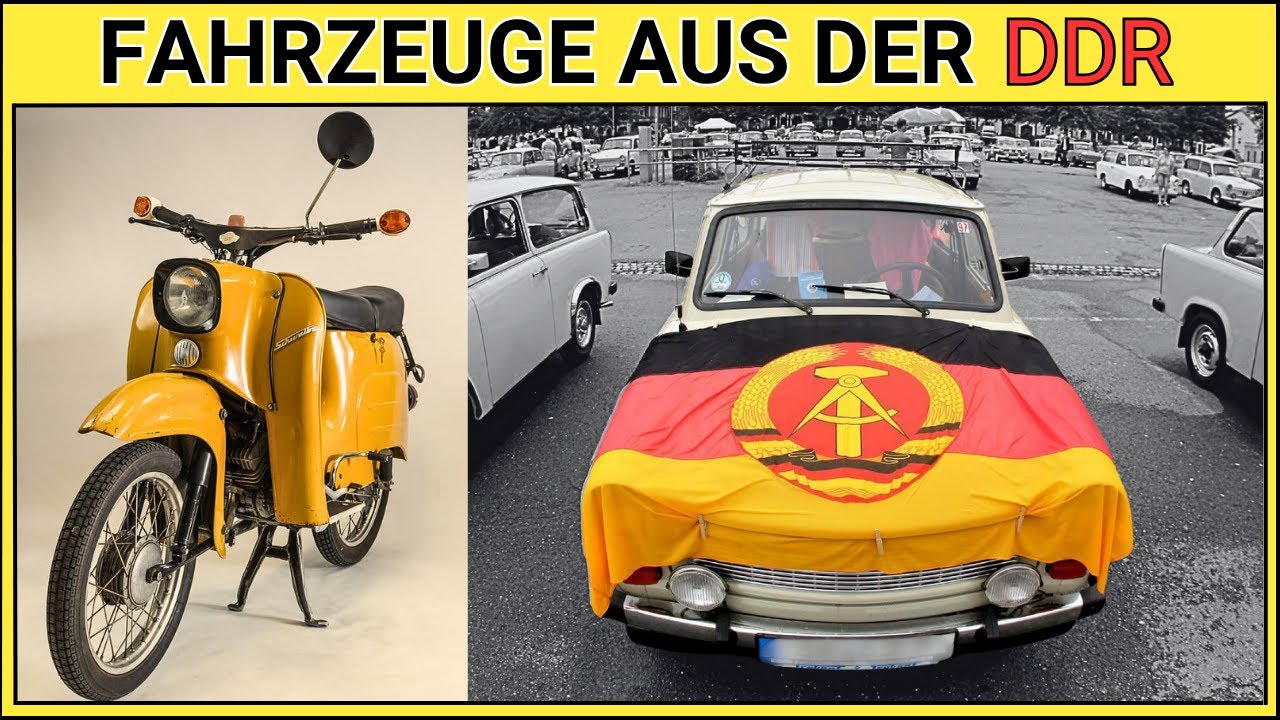 10 Vergessene DDR Fahrzeuge die heute noch fahren!