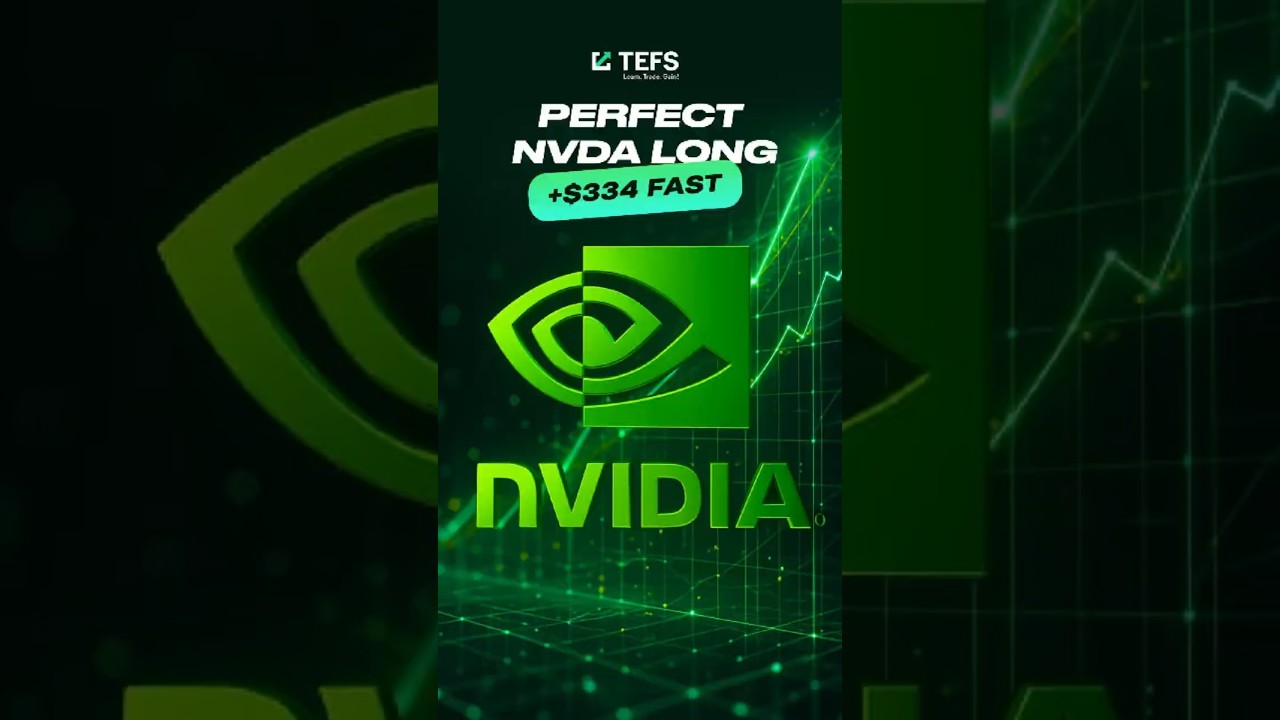 How I executed this perfect NVDA entry 
