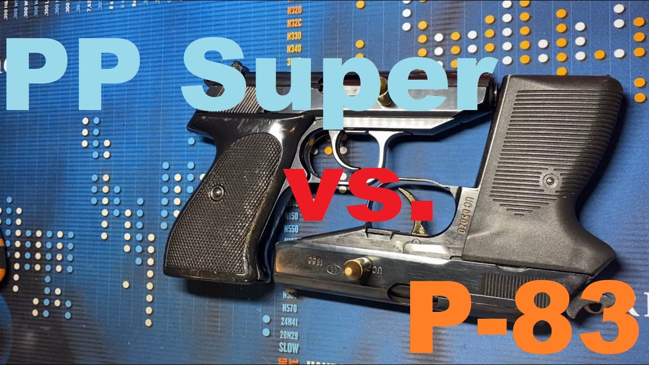 19: P-83 Wanad vs. Walther PP Super (bitwa 9x18 mm)
