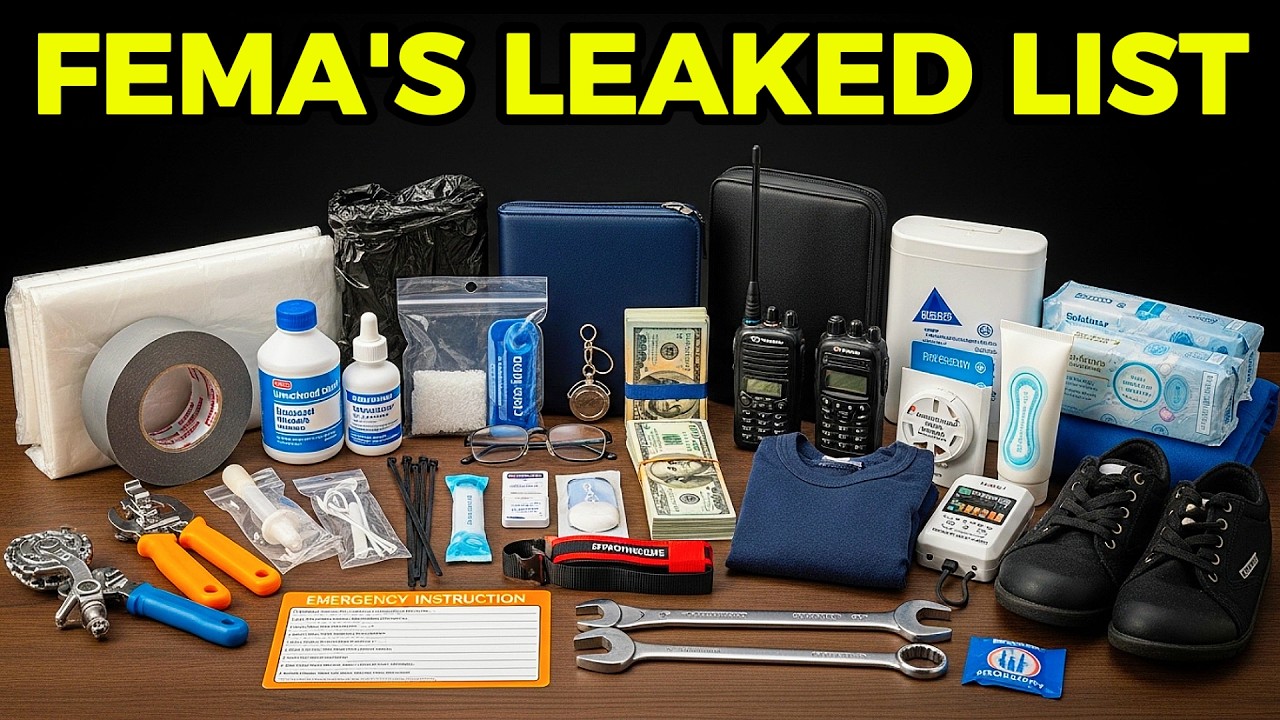 15 Survival Items FEMA Insiders Stockpile Before Crisis Hits