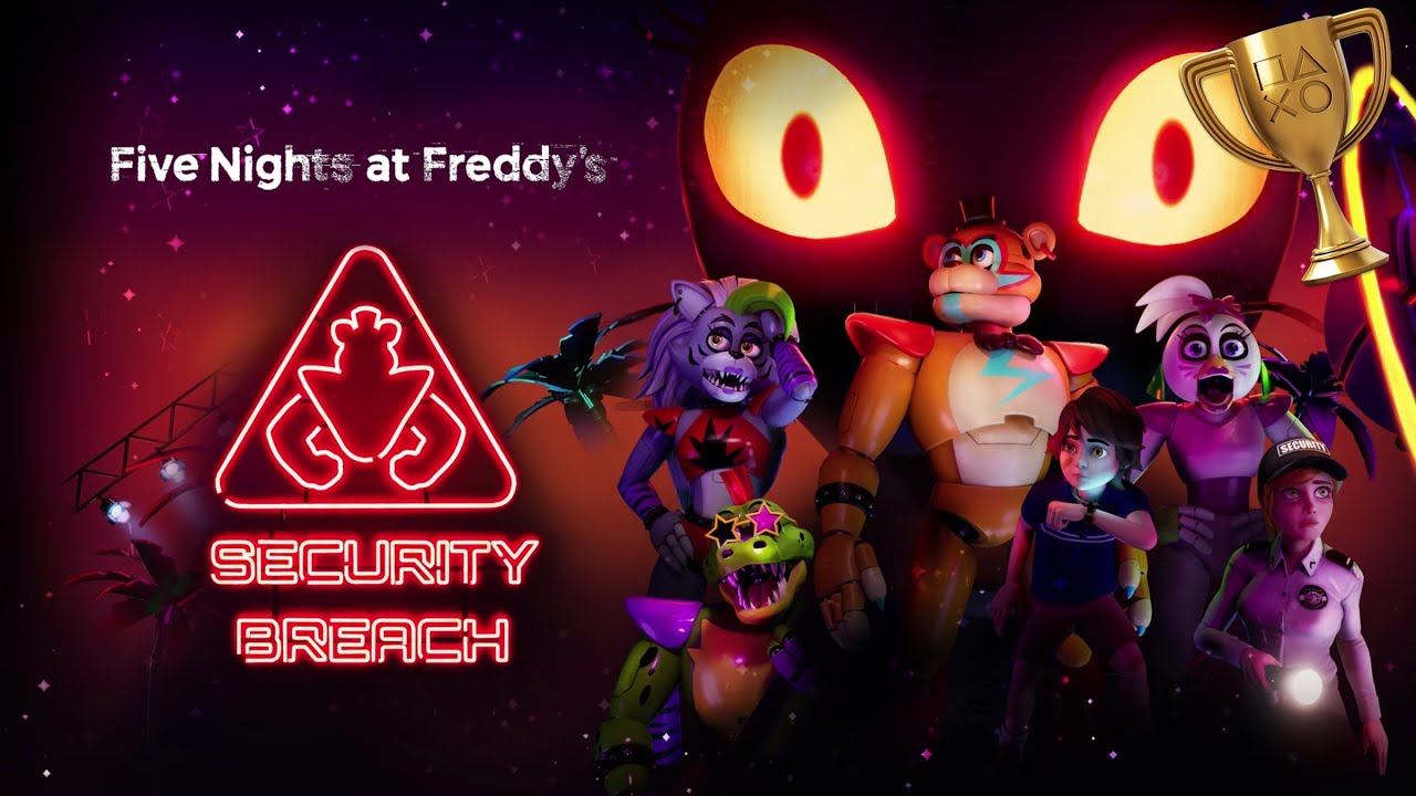 Five Nights at Freddy's Security Breach: SHATTERED DREAMS Attempt - Trophy did NOT unlock (PS5)