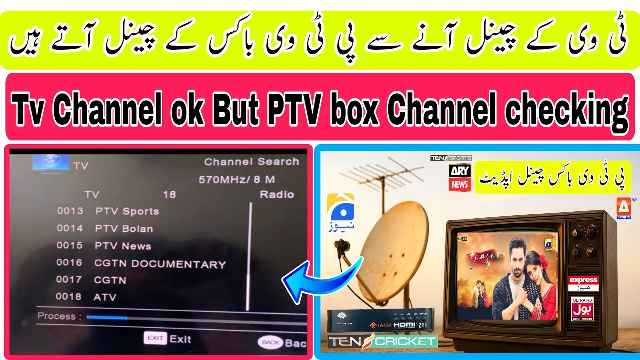 Tv Channels Best video PTV Box signal and Channel list ptv terrestrial box, paksatmm1, apstar 