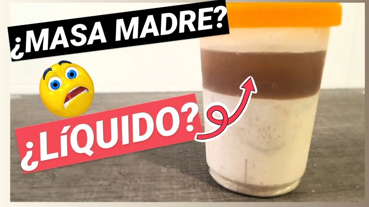 ¿ Qué es ese LÍQUIDO de mi MASA MADRE ? // ¿ Por Qué NO CRECE mi MASA MADRE ? Preguntas y Respuestas