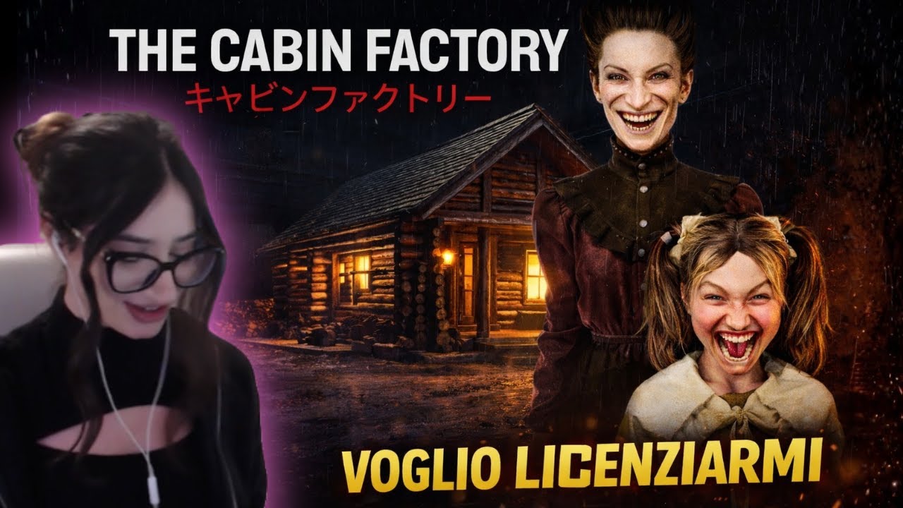 QUESTO NON È UN NORMALE LAVORO… 😨 | The Cabin Factory Horror Gameplay