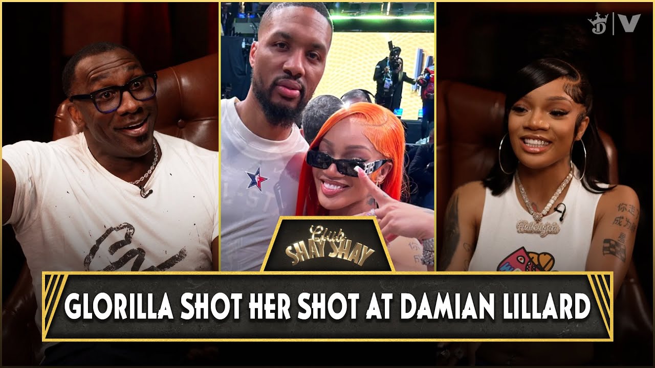 GloRilla On Shooting Shot At Damian Lillard & Telling His Ex-Wife She Can’t Whoop Her