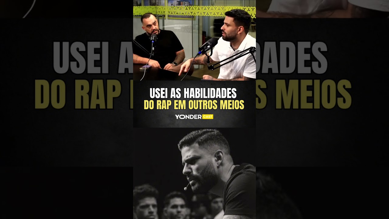 USEI AS HABILIDADES DO RAP EM OUTROS MEIOS