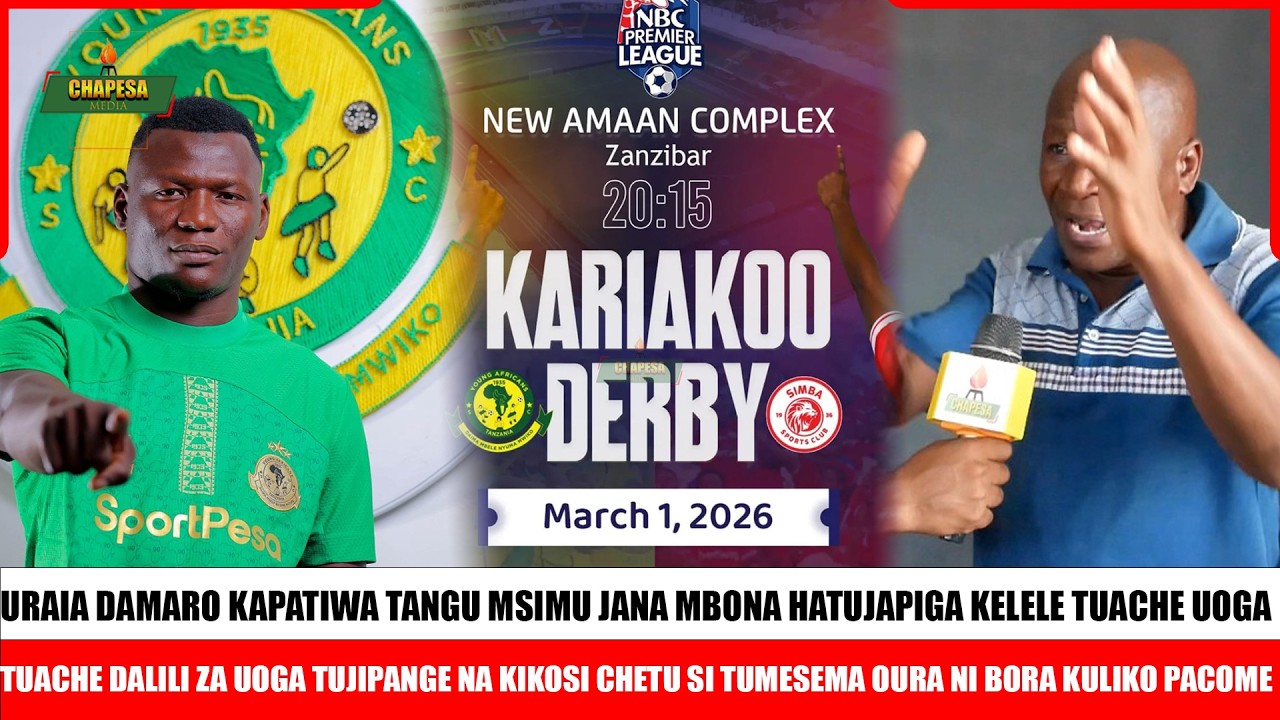 MZEE SAID!SIMBA TULICHEZA NA SINGIDA DAMARO SI ALIWEPO WHY HATUKUOJI/TUACHE DALILI ZA UOGA TUJIPANGE