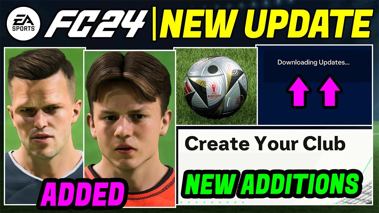 EA FC 24 NEWS - NEW CONFIRMED Updates, Real Faces & Career Mode Additions ✅