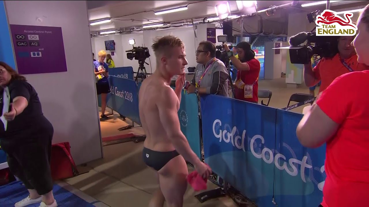 Gold for Laugher in the 1m Springboard