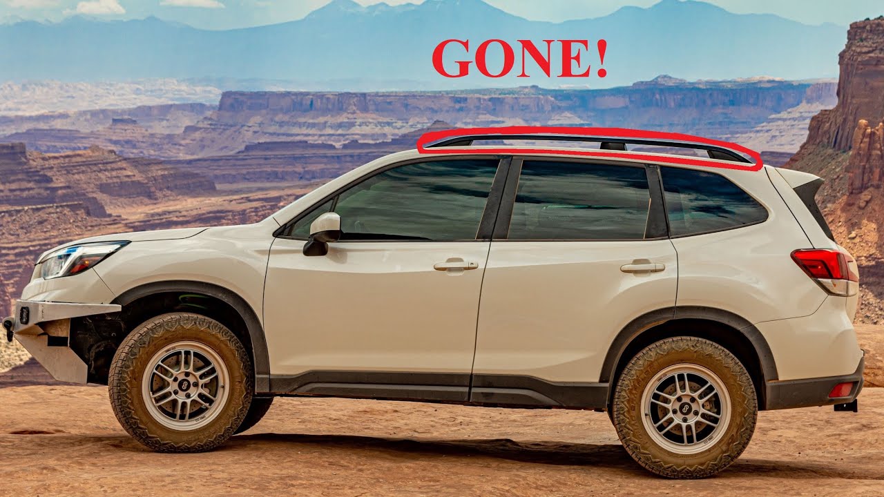 2019+ Subaru Forester How To Roof Rail Delete & Headliner Drop