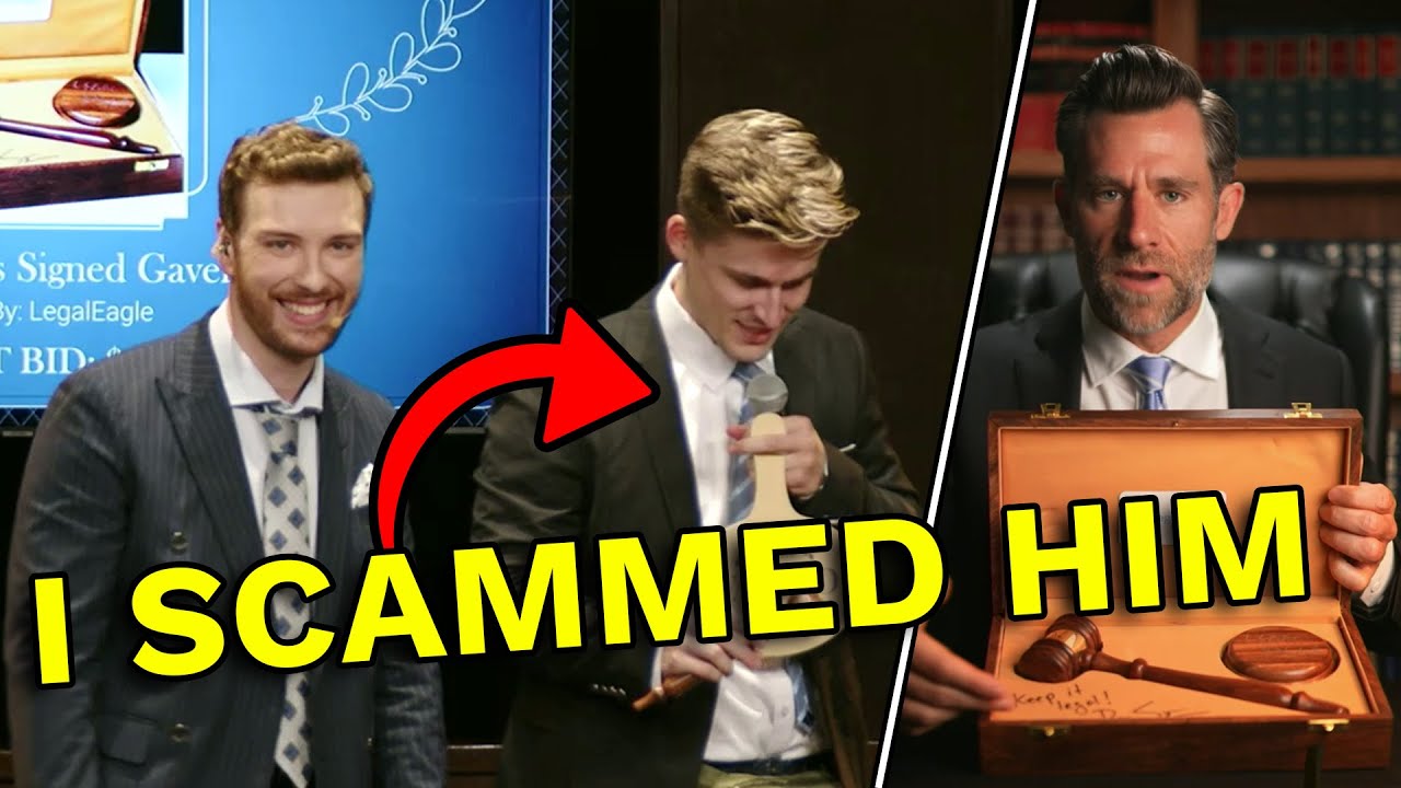 Connor Baited Ludwig Into Spending $5000 On LegalEagle's Gavel