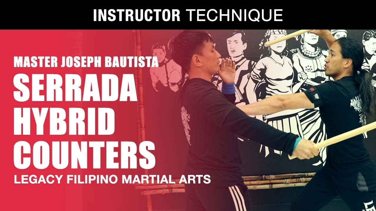 SERRADA ESKRIMA w/ HYBRID COUNTERS in LEGACY FILIPINO MARTIAL ARTS KALI | ARNIS | ESCRIMA