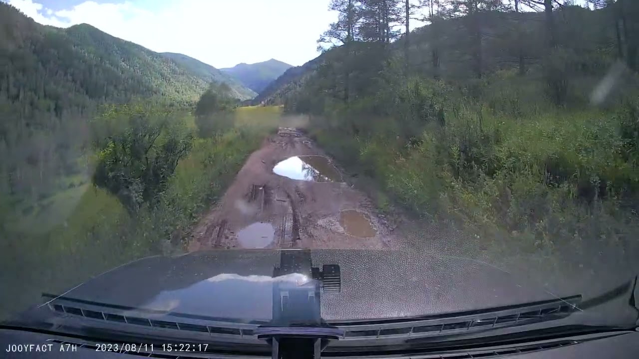 Полное видео дороги до ретранслятора Ачик (Республика Алтай)