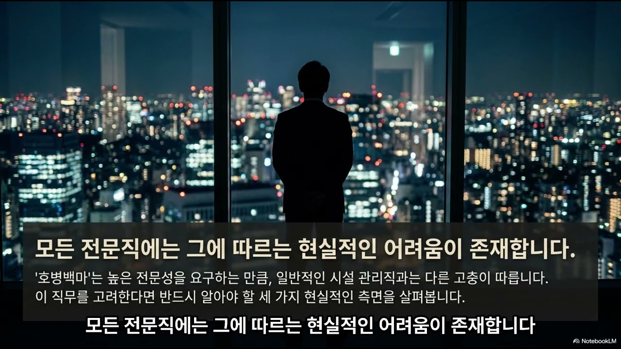 돌덩이TV-호병백마의 개념과 구체적인 직무 내용을 설명