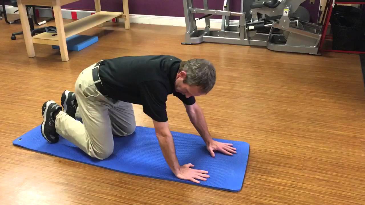 Try this simple exercise for Thoracic Mobilization