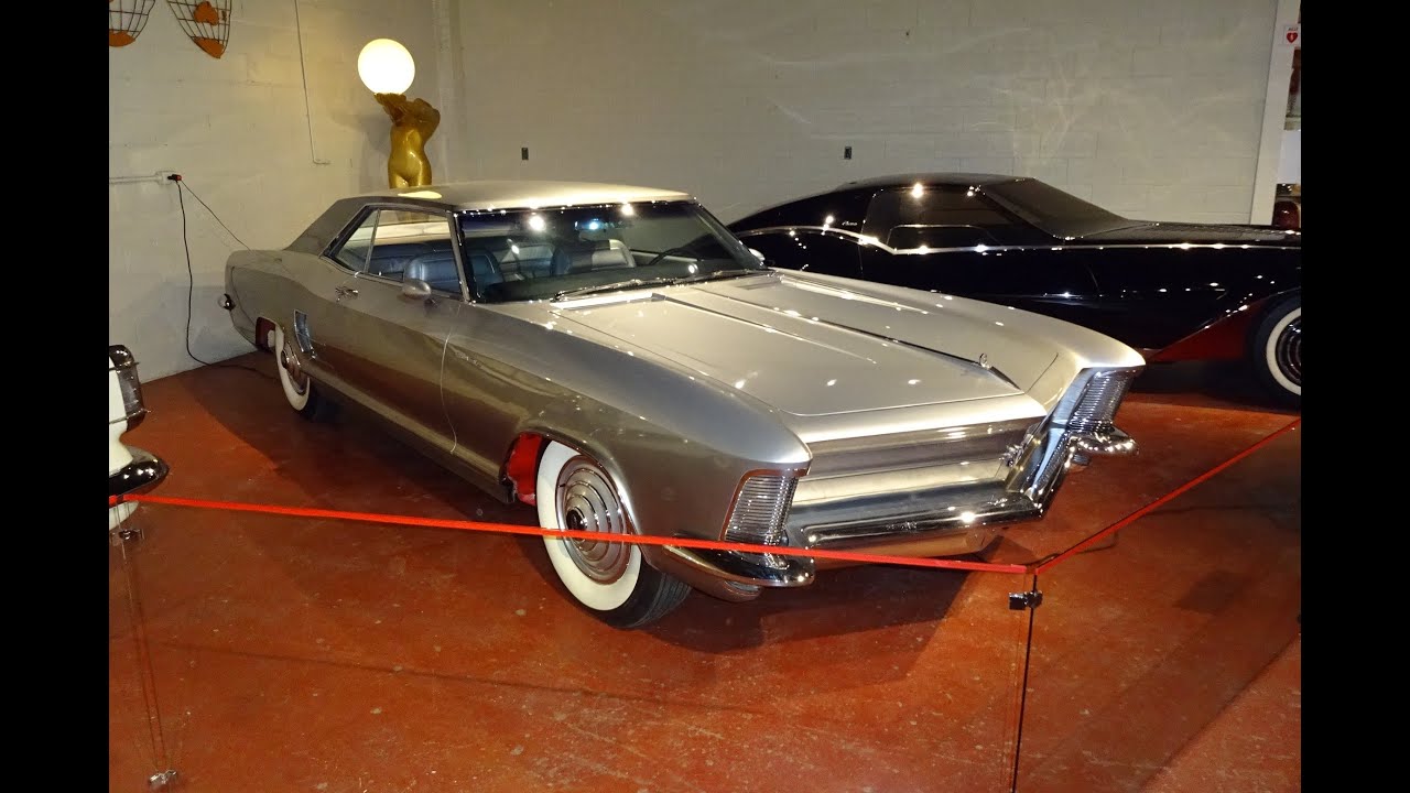 1963 Buick Riviera Silver Arrow I Concept Car at The Sloan Museum on My Car Story with Lou Costabile