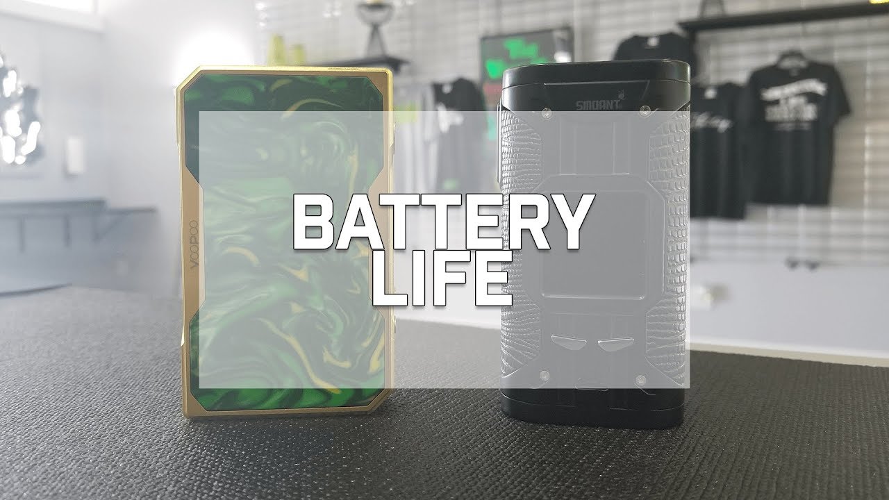 Voopoo Drag vs Smoant Cylon | Battery Life Rant