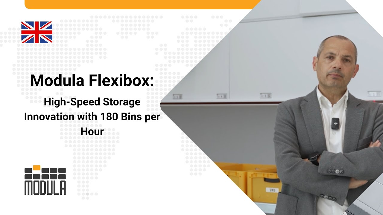 Modula Flexibox: How to Handle High-Speed Storage with 180 Bins per Hour