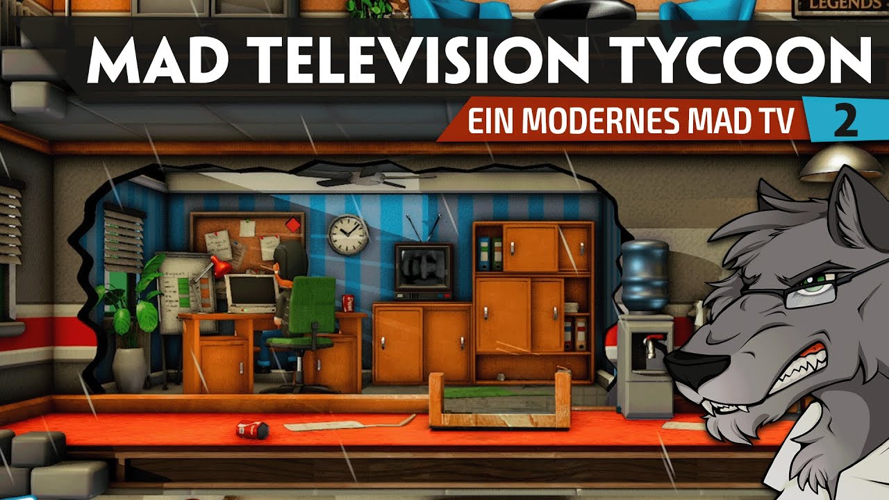 Wir sacken die ersten Werbegelder ein | Mad Television Tycoon #02