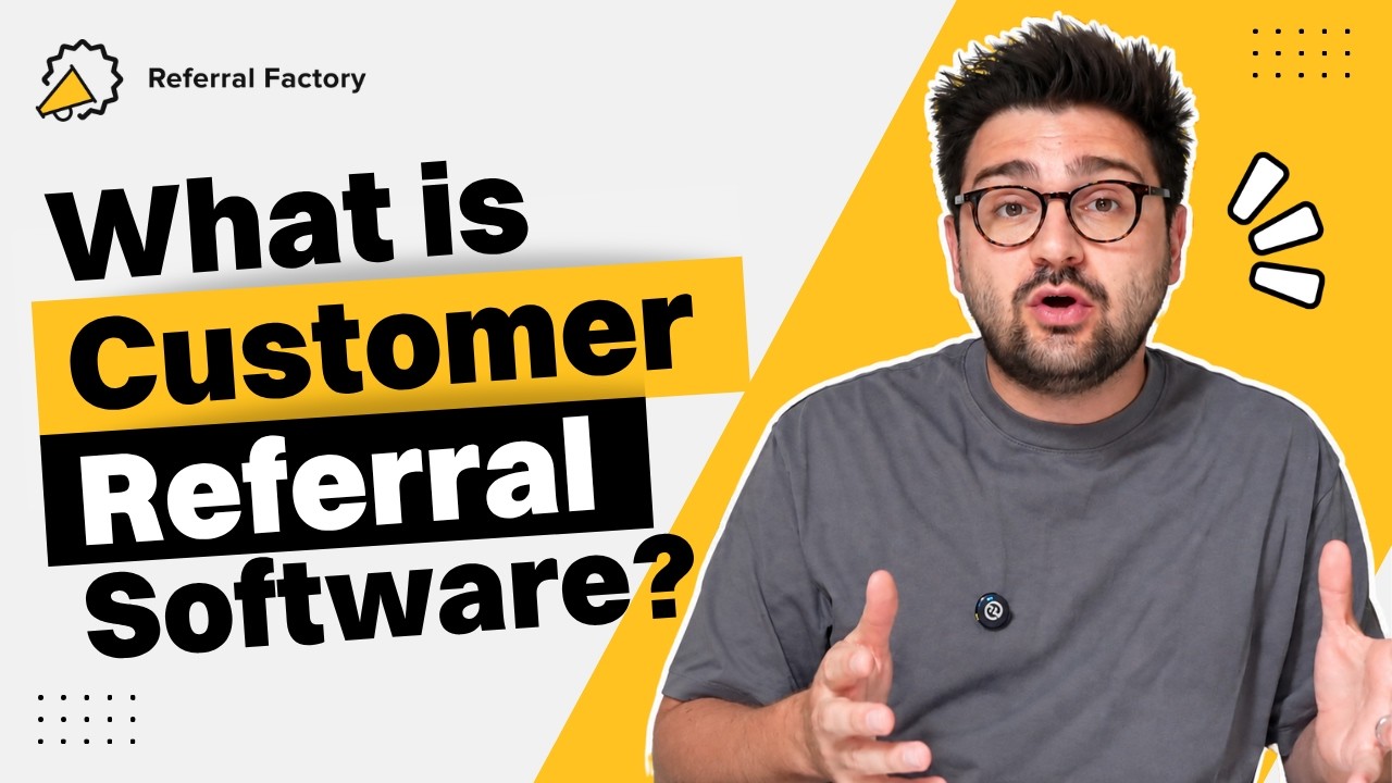 What is customer referral software?