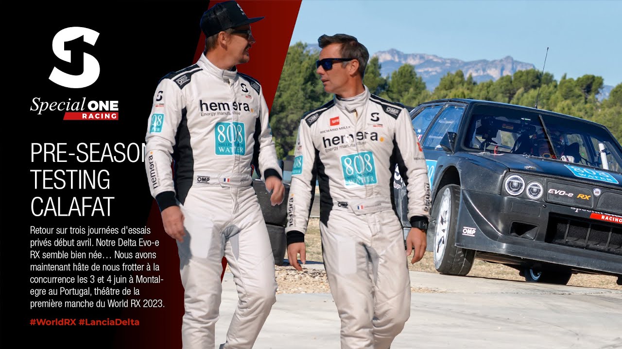 Premiers essais de Sébastien Loeb dans la Delta RX
