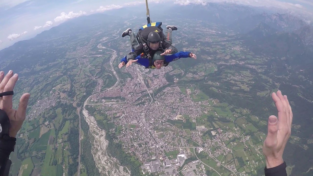 Lancio Tandem - Skydive Belluno