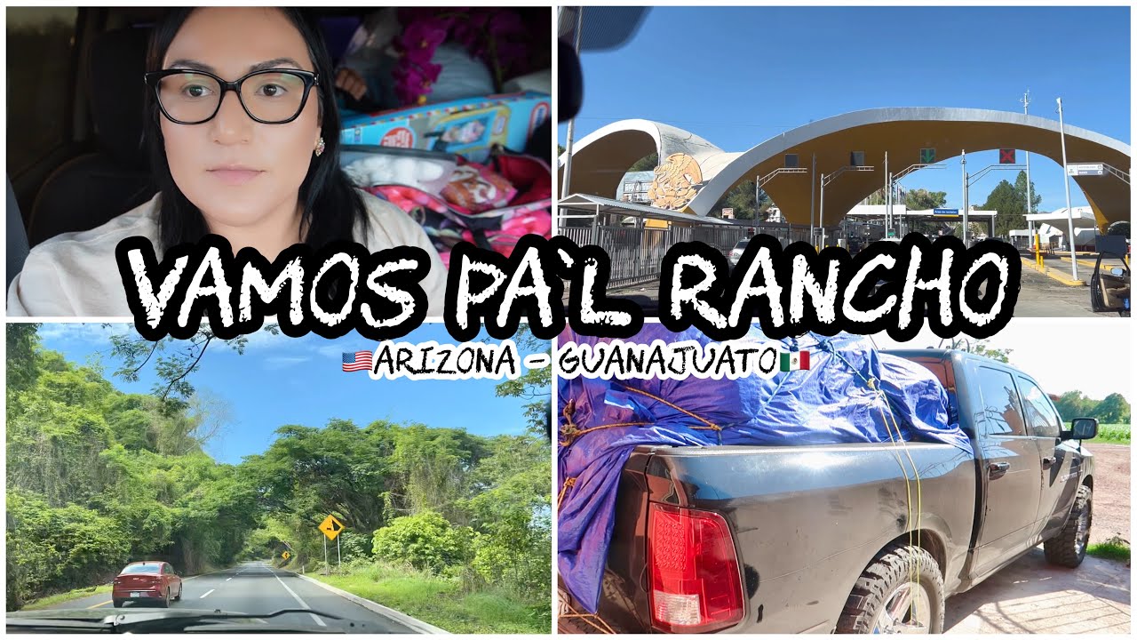 VIAJO MÁS DE 35 HORAS EN CAMIONETA PARA LLEGAR AL RANCHO | GUANAJUATO MEXICO 🇲🇽
