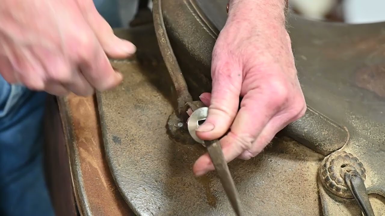 How To Change Conchos on a Saddle: Part 2